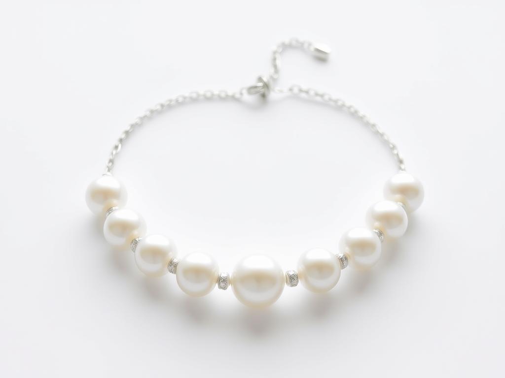 Colar Choker de Prata 925 com Pérolas Cultivadas Colar Choker de Prata 925 com Pérolas Cultivadas